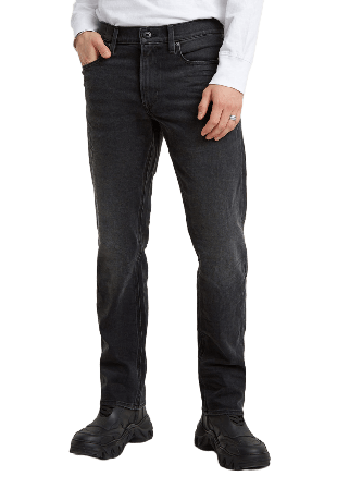 G-Star Mosa Straight Jeans Herr Svart 3334