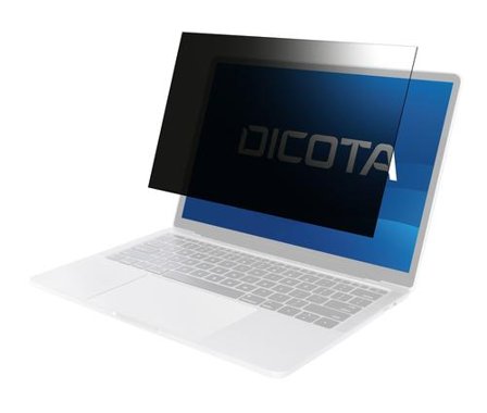 DICOTA A - Notebook privacy filter - universal, limits the viewing angle to ±30° - 2-way - magnetic - 23.8" - black