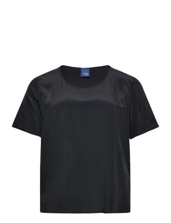 Bella T-shirts & Tops Short-sleeved Svart Persona By Marina Rinaldi