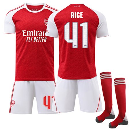 2526 Arsenal UEFA Champions League Fotbollströja Nr. 41 Rice