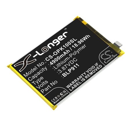 Batteri till SmartPhone, Mobil för OPPO Realme V25, Realme 9i, K10 m.fl.