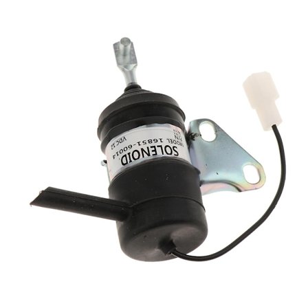 16851-60014 Drivstoffstoppsolenoid Kompatibel med Kubota Traktor Gravemaskin RTV RTV900-WELLNGS