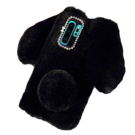 Bunny Huawei P30 Pro kuoret - Musta Black