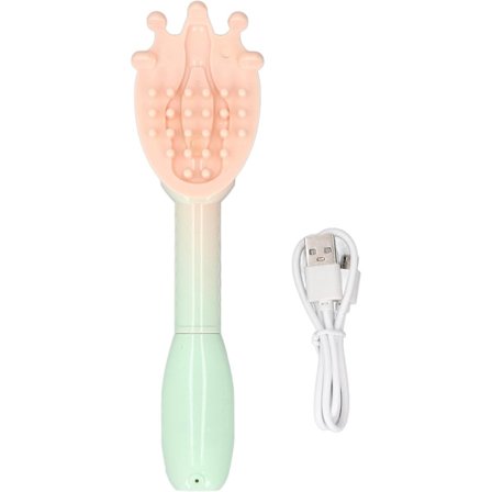 Elektrisk rygkløer, genopladeligt værktøj til at lindre kløe, letvægts kropsmassageenhed, egnet til familie- og rejsebrug.