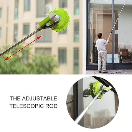 Elektrisk rengjøringsbørste 360° roterende automatisk mopp