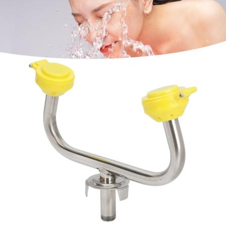 Nødbruse for øynene, veggmontert, bærbar, pålitelig førstehjelpsenhet for laboratorium, fabrikk, industriområder