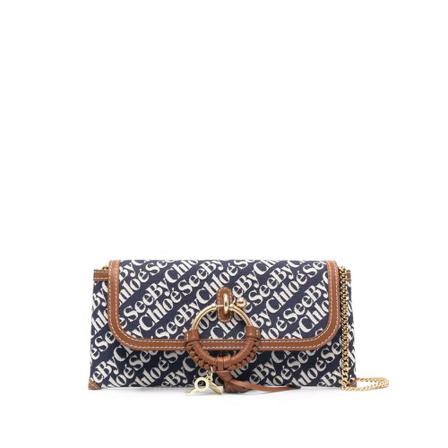 Chloé, Wallets ; Cardholders Niebieski, Kobieta, Rozmiar: ONE Size