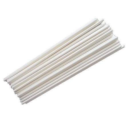 100 st 4 vita klubbor pinnar tårta pops pinne för godis