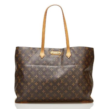 Louis Vuitton Vintage, Pre-owned Canvas louis-vuitton-bags Bruin, unisex, Maat:ONE Size