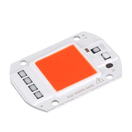 50W 6040 COB LED Chip Rød Lyskilde til DIY Spotlight Lampe 220V AC