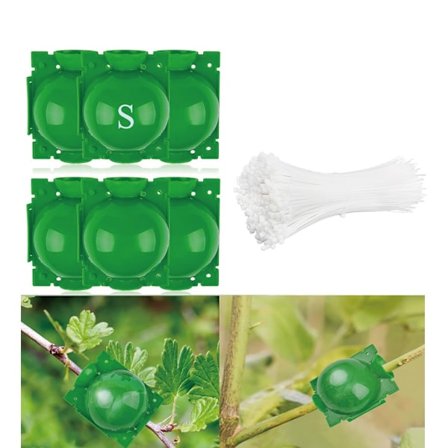 (5cm) Planterod Grokasse 12 stk. Rodningsanordning Planteformering Højtrykskugle Rodningskasse Gr