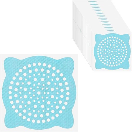 Kertakäyttöinen lattiakaivon siivilä Stickernon-kudottu lattiakaivon kansi keittiöön kylpyhuoneeseen ammeeseen wc-viemäriin