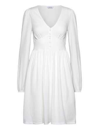 Bubbleroom | Structure Button Short Dress | M