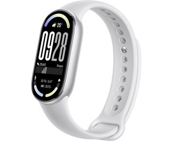Xiaomi-Smart Band 10 Glacier Silver-Xiaomi Smart Band 10 med AMOLED og 21 dager batteri-Personal training-Andre merker