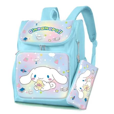 Ny Sanrio serie tegneserie studerende rygsæk Kitty Kuromi anime elev Brevpapir stor skole skuldertaske med etui 30*1*38cm - Perfet 4 30*14*38cm
