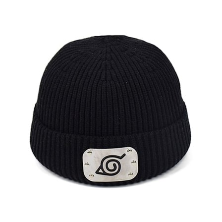 Naruto Anime Sign Beanie Knit Cap Hats Soft For Kids Boys Girls Winter
