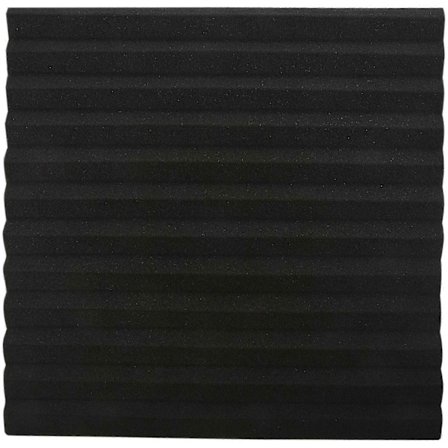 12-pack - Akustikpaneler Skum Ingenjörssvamp Kilformade Ljudisoleringspaneler 2,5 cm x 30 cm x 30 cm