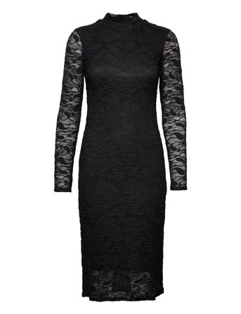 Obyiw Dress Knælang Kjole Sort InWear