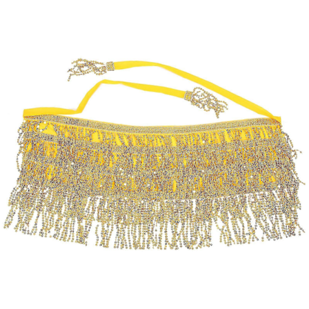 Hoftøy for kvinner, magebelte for magedans, belte med paljetter, danser-kostymetilbehør