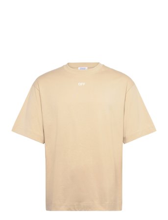 Off-White Arrow Skate S/S Tee - Beige - M