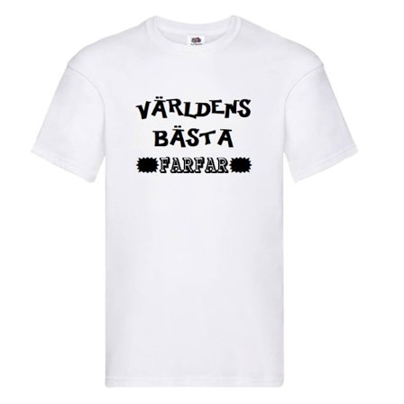 T-shirt - VÄRLDENS BÄSTA FARFAR