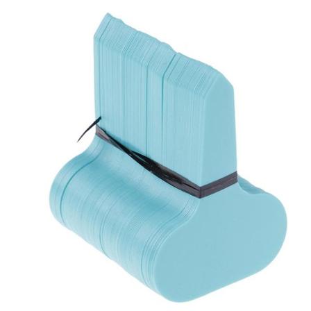 100st Trädgårdsetiketter Växtklassificering Sorteringsskylt Tagg Biljett Plast Skrivskylt Board Plug In Card Colorful K9 Light Green