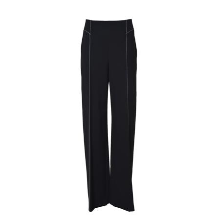 Boutique Moschino Straight Broek , Zwart , Dames , Maat: S