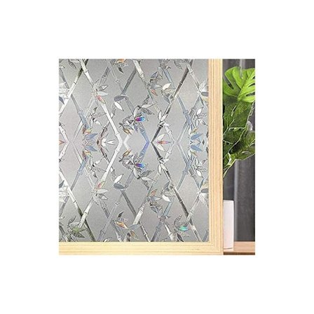 (45*200cm) bambus elektrostatisk limfri glassfilm for hjemme- og hagedekorasjon