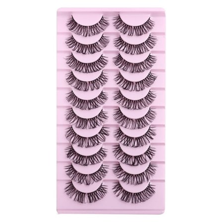 10 Par Cluster Lashes Russian Strip Lashes D03 D03
