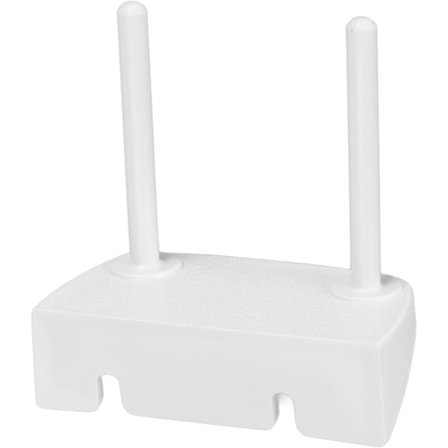 Trådstativ for spoler, trådholder for symaskinspoler, broderi 2 spolepinner med erstatningsbase for Singer 1304 for 1408 Prelude for 1408 Promis