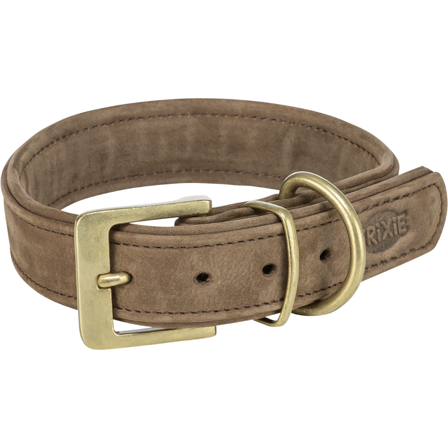Trixie Pure Collar Leather S-M 31-37 cm Brown