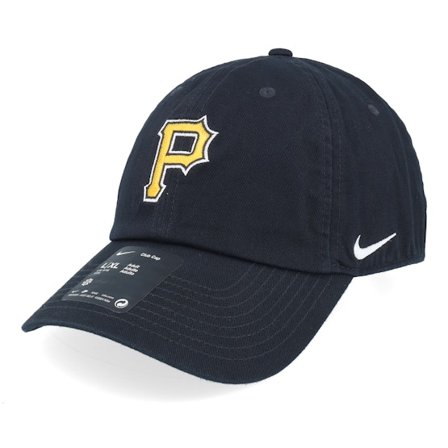 Nike MLB - MLB Svart unconstructed Caps - Pittsburgh Pirates Club Black Dad Cap - Nike @ Hatstore