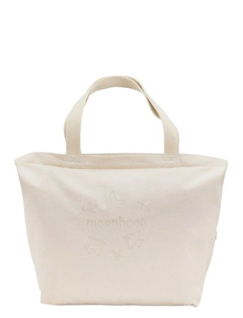 Moonboon Canvas Stroller Bag - Cream - ONE SIZE