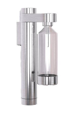 Stelton Brus kolsyremaskin -Vägghängd Kolsyremaskiner Silver 20x7x42cm