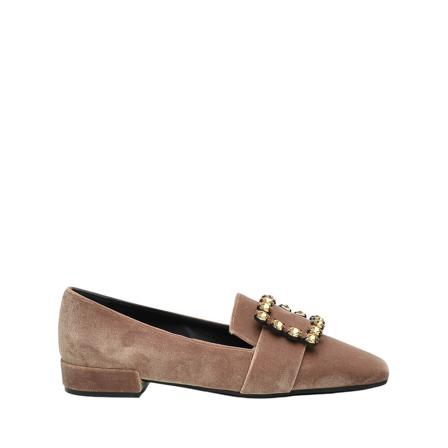 Roberto Festa, Loafers Beige, Dames, Maat:37 EU,rubber