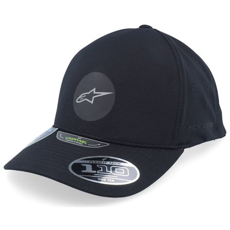 Alpinestars - Black adjustable Czapka Z Daszkiem - Radius Hat 10 Black Adjustable @ Hatstore