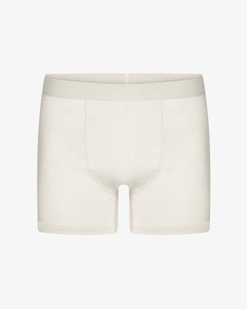 Classic Organic Boxer Briefs - Ivory White