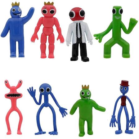 Rainbow Friends Bevægelig Dukke Legetøj Model Dukke Kage Omkring Dekoration Børns Gave