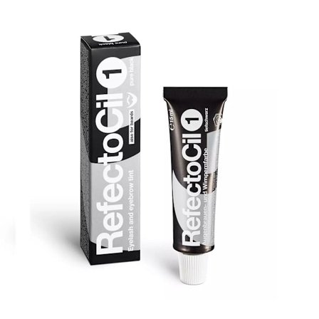 RefectoCil Eyelash and Eyebrow Tint Pure Black No. 1 - 15ml