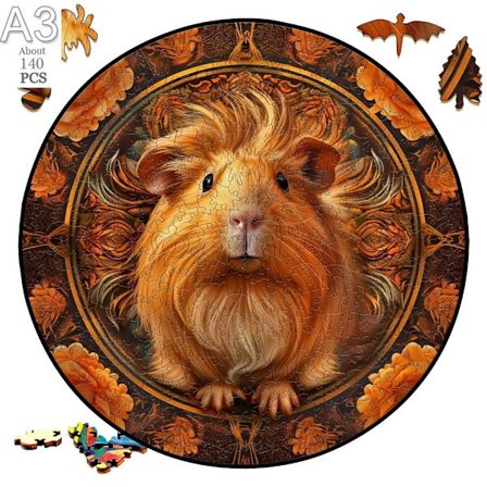 Upeat kukat puiset eläinpalapeli aikuisille lapsille Ihanat lohikäärmeen korkealaatuiset palapelit Brain Twister -lelut