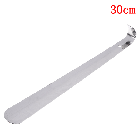 Professionell skohorn i rostfritt stål, silverglänsande metall, 30 cm CDQ