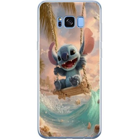 Yhteensopiva Puhelinkuori Samsung Galaxy S8+ Disney Stitch sininen alien söpö hahmo keräilyesine
