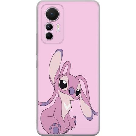 Xiaomi 12 Lite Gjennomsiktig deksel Stitch rosa