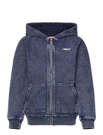 Levi's Logo Indigo Full Zip Hoodie Levi's Blue