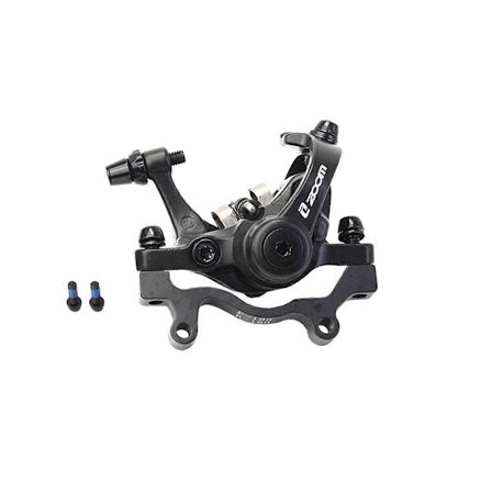 Zoom Cykel Skivebremse Mountain Road Mekanisk Caliper Skivebremse Cykel Dobbelt Bremse, Sort Bagbremse