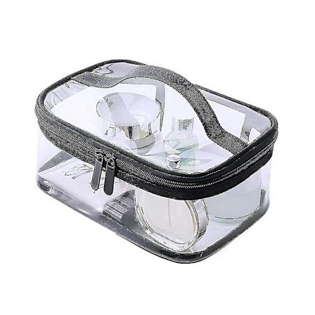 Klar Make Up Taske, Kosmetiktaske Vandtæt Pvc Rejsetaske Børste Organizer (LGL)