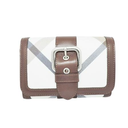 Burberry Vintage Wallets & Cardholders Brun, Dame Vintage Accessories, Størrelse: ONE Size