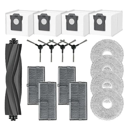 Reservedele til Dreame Mova E30 Ultra Tilbehør Hovedsidebørste Hepa Filter Moppeklud Støvpose B (FMY)