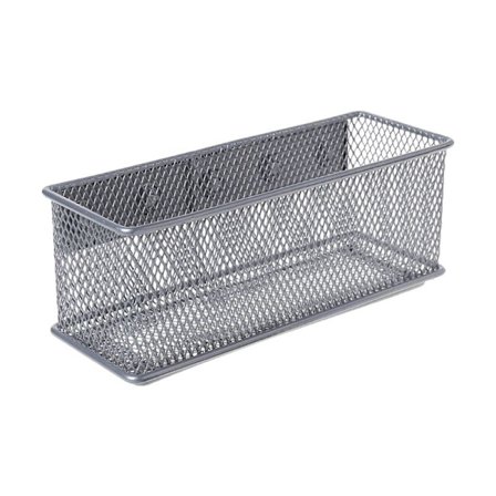 Hållbar Kylskåp Mesh Magnetisk korg Förvaringslåda Penna Makeup Organizer