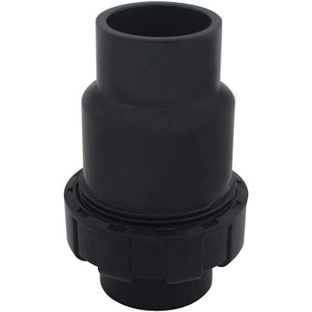 Kugletilbageslagsventil 25 32 40 50mm pvc vandtilbageslagsventil tilbagestrømsforhindrende ventil swimmingpoolventil (Indvendig diameter 32mm)
